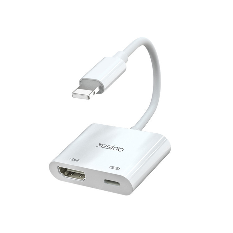 تبدیل لایتنینگ به HDMI / لایتنینگ yesido مدل HM06