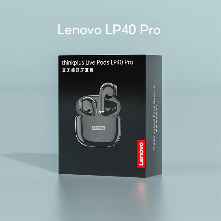 ایرپاد بیسیم لنوو مدل MAH LP40 PRO – کیفیت صدا و طراحی مدرن با اتصال بینقص 🎧🔋