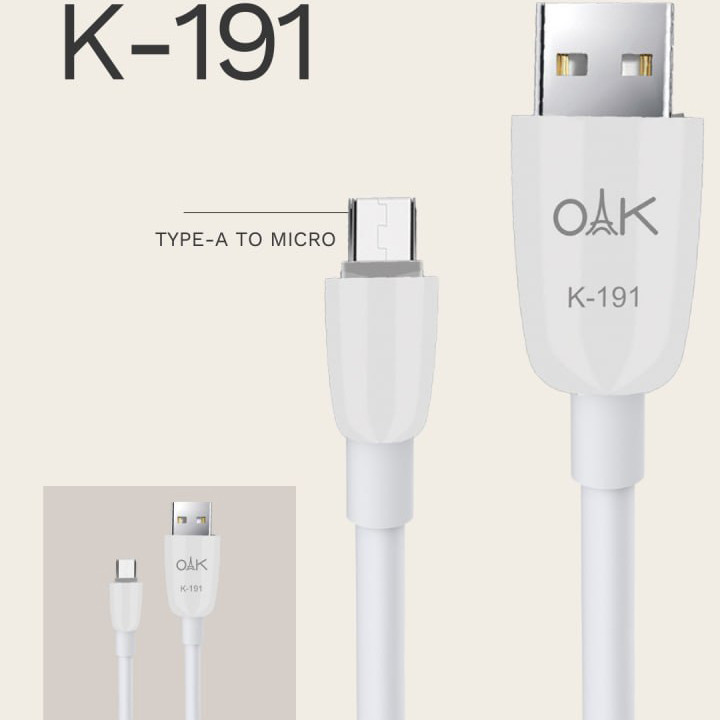 کابل یو اس بی به تایپ بی مدل OAK 191
