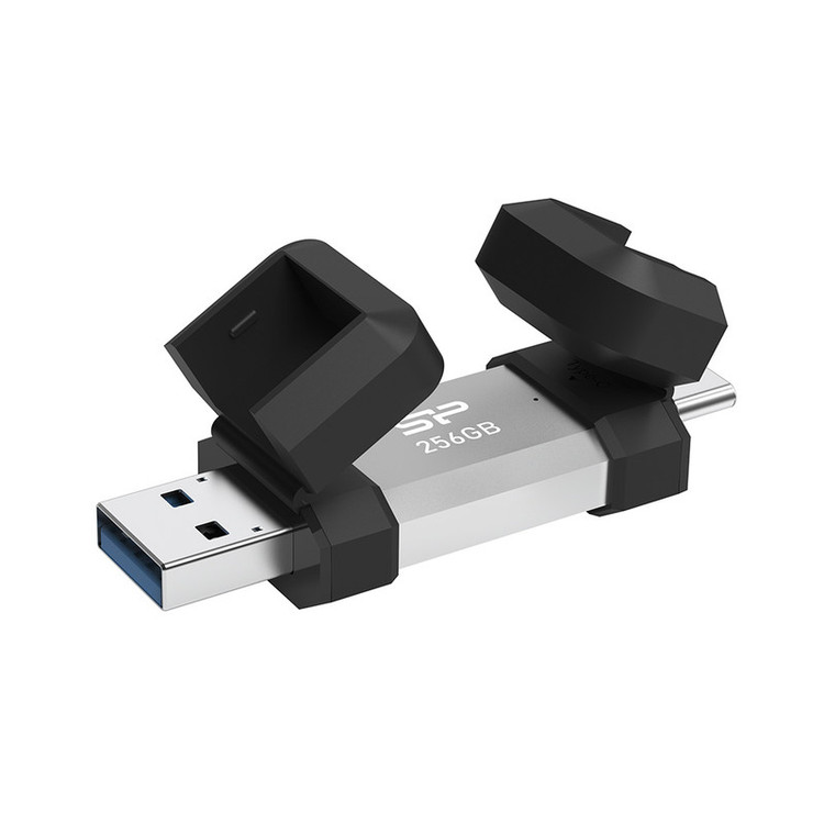 فلش مموری USB 3.2 سیلیکون پاور مدل C51 ظرفیت 256 گیگابایت با رابط Type-C،