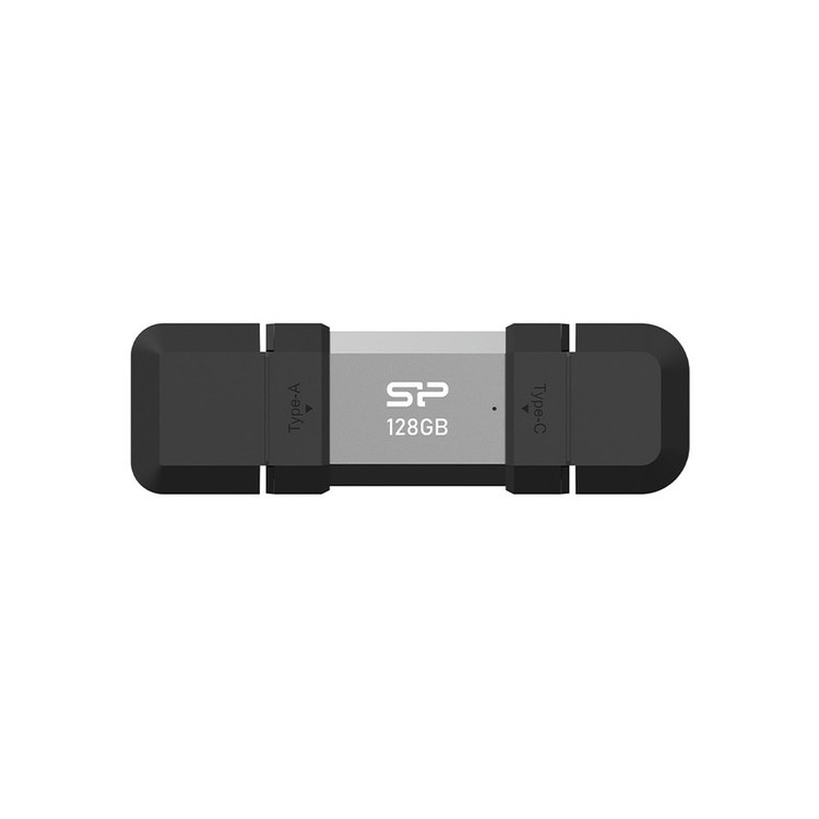 فلش مموری Silicon Power Mobile C51 ظرفیت 128 گیگابایت – دو سر (Type-A + Type-C)
