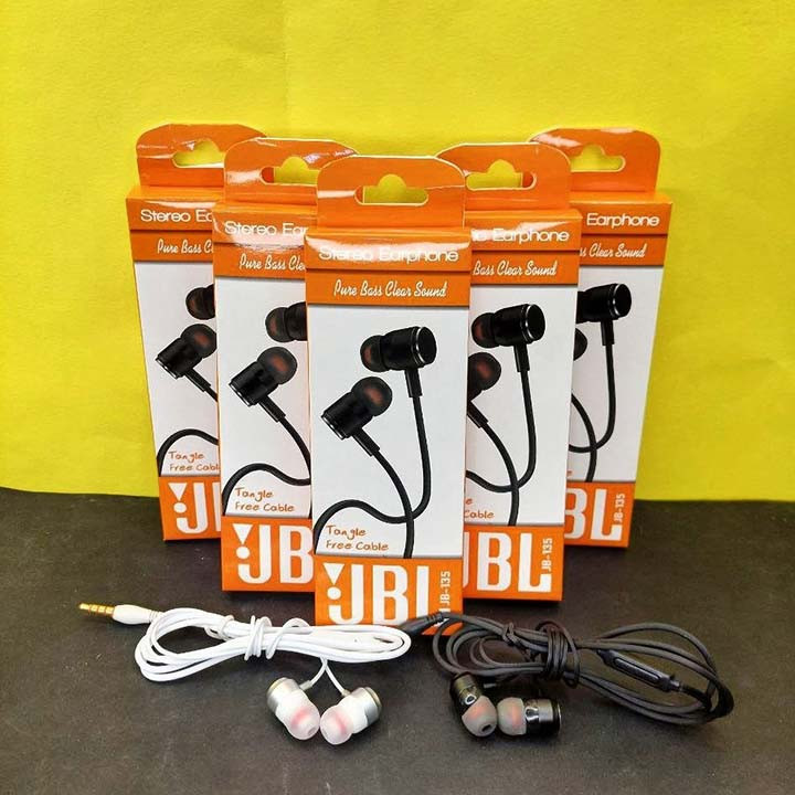هندزفری JBL پکدار مدل JB-135 – کیفیت فوقالعاده در کنار طراحی حرفهای