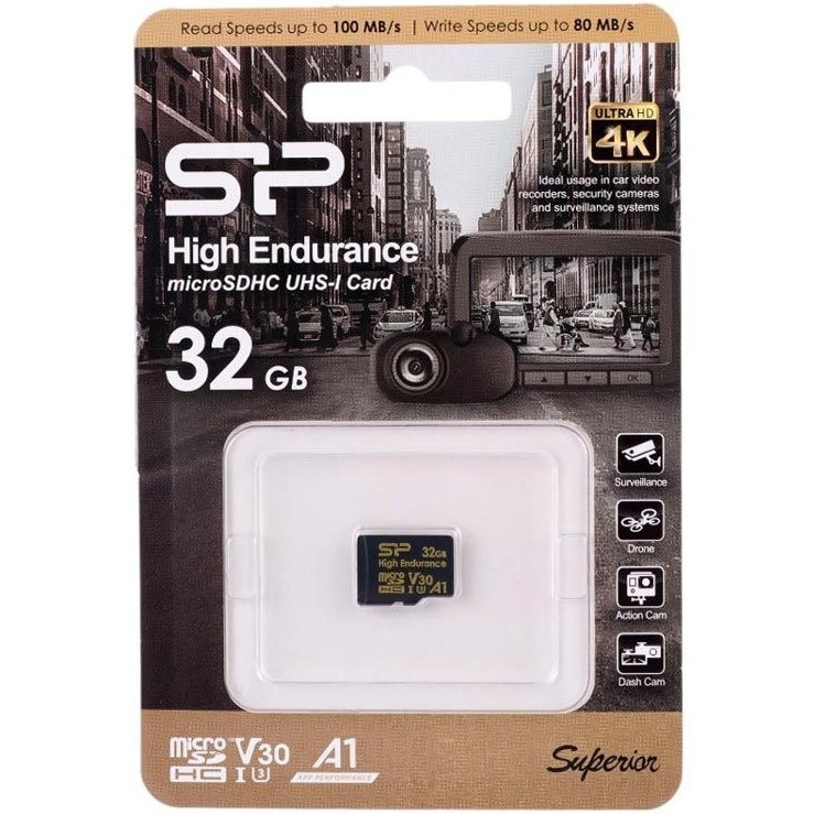 کارت حافظه microSD SP golden High Endurance 32GB مناسب دوربین خودرو