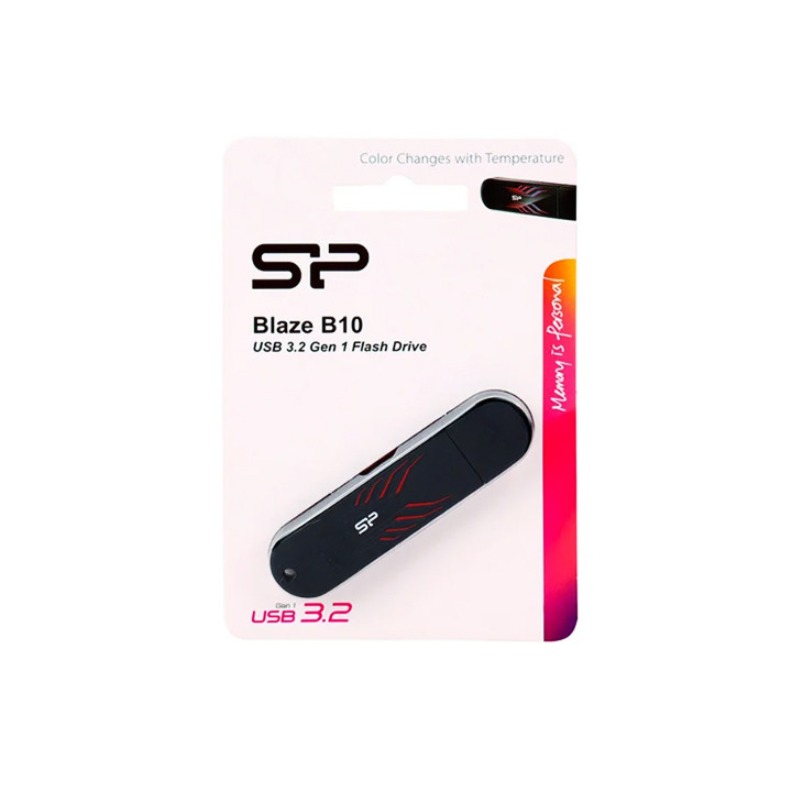 فلش مموری سیلیکون پاور Blaze B10 ظرفیت 32 گیگ USB 3.2 با گارانتی داده پرداز متین