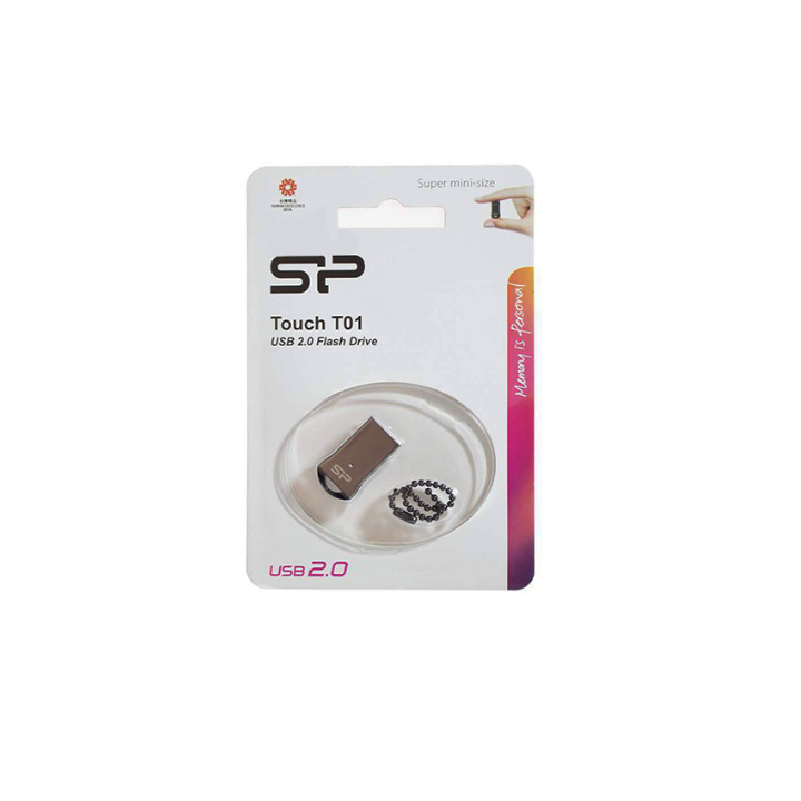 فلش مموری 16 گیگابایت سیلیکون پاور Touch T01 USB 2.0 با گارانتی دادهپرداز متین