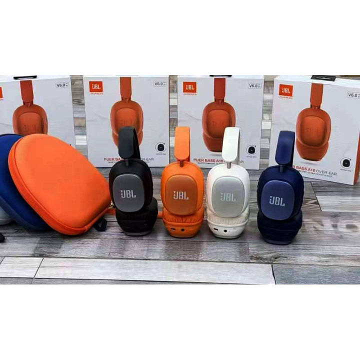 هدفون JBL A18 های کپی با لولای فلزی و پورت Type-C