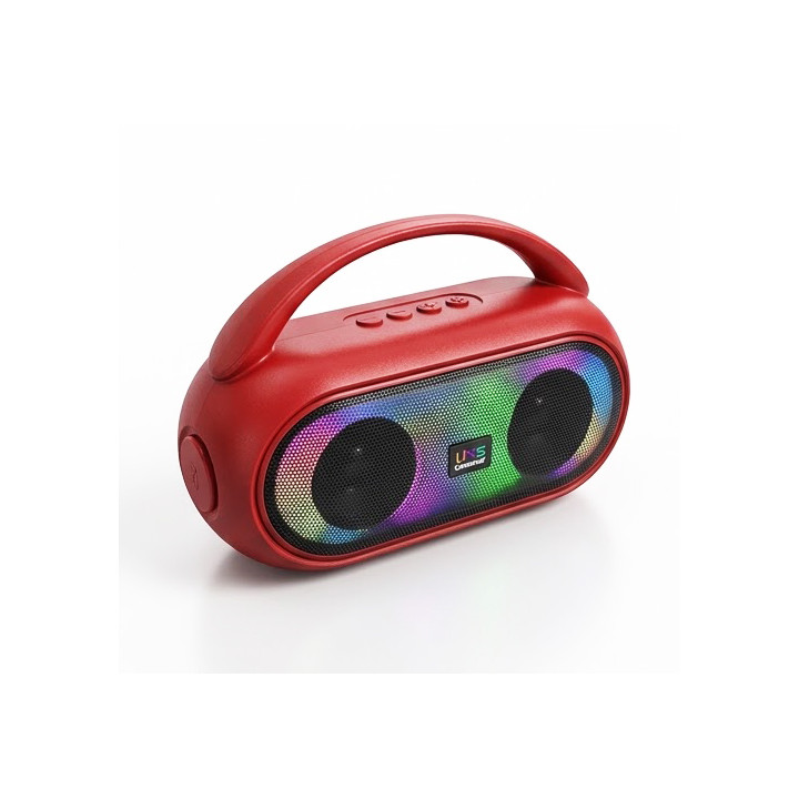 🔊 اسپیکر بلوتوثی قابل حمل مدل T25 (با نورپردازی RGB)