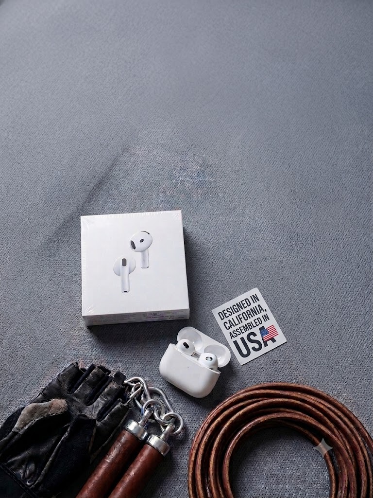 خرید ایرپاد ۴ های کپی (AirPods 4) | همراه با کیس شارژ و کیفیت صدای فوق‌العاده