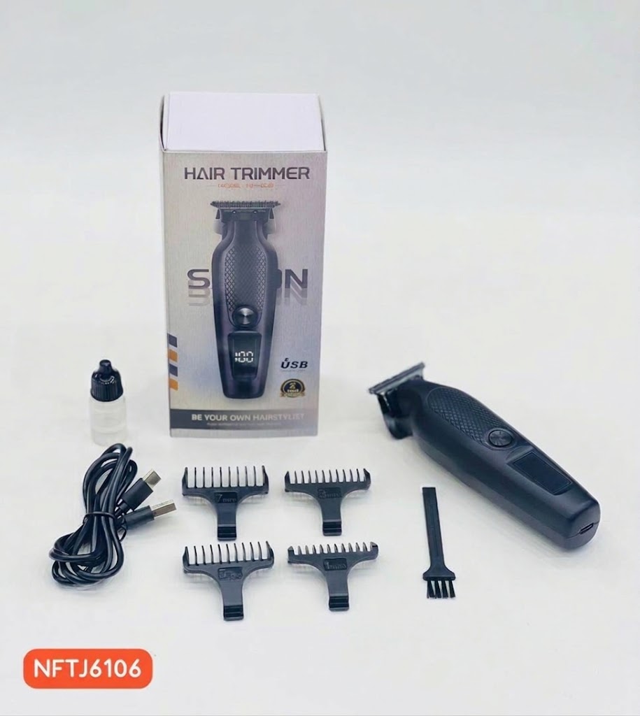 ماشین اصلاح و خط‌زن حرفه‌ای (ست کامل چندکاره) ✂️✨
